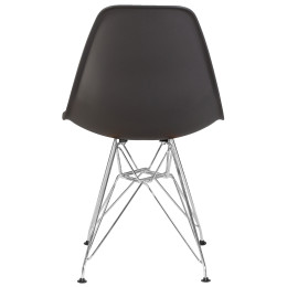 638APP-LMZL DSR, цвет сиденья тёмно-серый (GR-04), цвет основания хромированная сталь