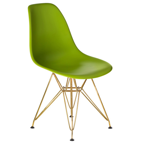 638APP-LMZL DSR, цвет сиденья салатовый (G-08), цвет основания золото