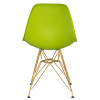 638APP-LMZL DSR, цвет сиденья салатовый (G-08), цвет основания золото