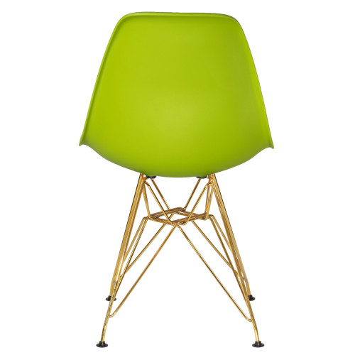 638APP-LMZL DSR, цвет сиденья салатовый (G-08), цвет основания золото