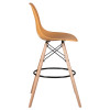 Стул барный DOBRIN DSW BAR (ножки светлый бук, цвет персиковый (NX-Y-06))