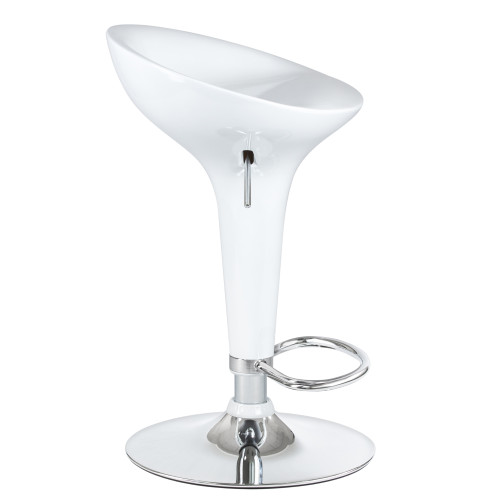 Стул барный DOBRIN BOMBA (белый)