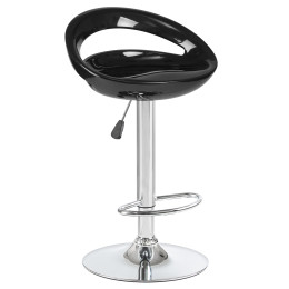 Стул барный DOBRIN DISCO (чёрный)