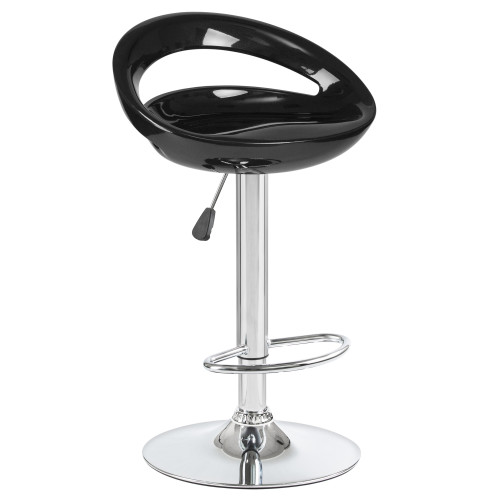 Стул барный DOBRIN DISCO (чёрный)