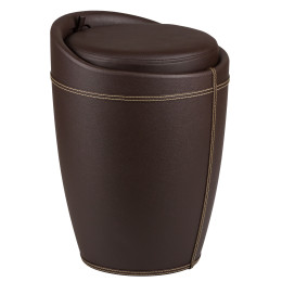 Табурет с местом для хранения LM-1100HPVC (коричневый)