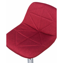 2035-LM DINA, цвет сиденья бордовый, цвет основания хром