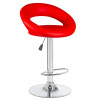 5001-LM MIRA, цвет сиденья красный, цвет основания хром