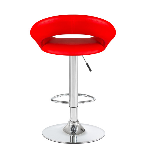 5001-LM MIRA, цвет сиденья красный, цвет основания хром