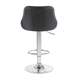 5007-LM LOGAN, цвет сиденья черный, цвет основания хром