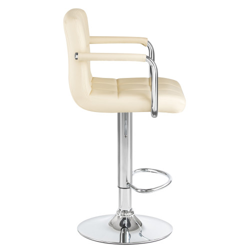 5011-LM KRUGER ARM, цвет сиденья кремовый, цвет основания хром