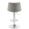 Стул барный DOBRIN TAILOR (серый велюр (MJ9-75))