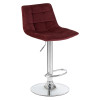 5017-LM TAILOR, цвет сиденья винный (MJ9-35), цвет основания хром