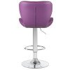 5022-LM BARNY, цвет сиденья фиолетовый, цвет основания хром