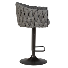 9690-LM LEON, цвет сиденья графитовый (LAR-275-21), цвет основания черный