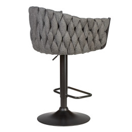 9690-LM LEON, цвет сиденья графитовый (LAR-275-21), цвет основания черный