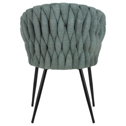 9691-LM MATILDA, цвет сиденья зеленый (LAR-275-23), цвет основания черный