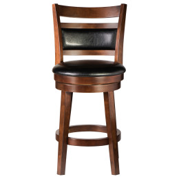 Стул полубарный DOBRIN BUDDY BAR (эспрессо, чёрный)