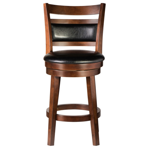 Стул полубарный DOBRIN BUDDY BAR (эспрессо, чёрный)