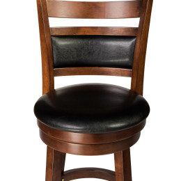 Стул полубарный DOBRIN BUDDY BAR (эспрессо, чёрный)