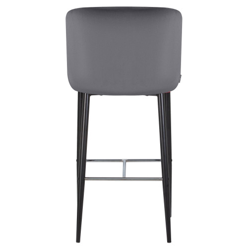 8297-LML-CHRISTIAN 75, цвет сиденья темно-серый велюр (V108-91), цвет основания черный