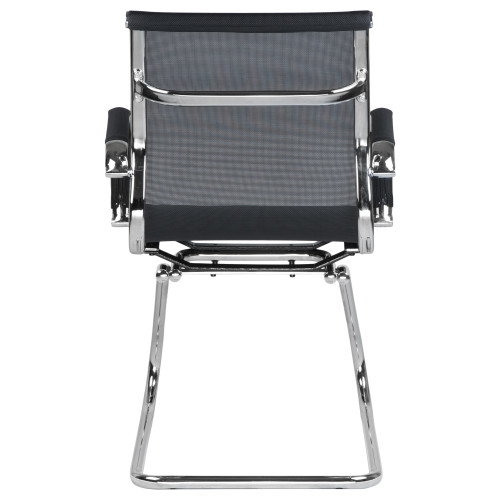 102N_Mesh-LMR CODY MESH, цвет сиденья черный, цвет основания хромированная сталь