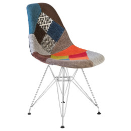 638APP-LMZL DSR, цвет сиденья мозаика, цвет основания хромированная сталь