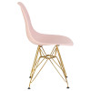 638APP-LMZL DSR, цвет сиденья светло-розовый (PK-02), цвет основания золото