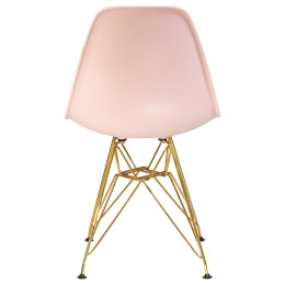 638APP-LMZL DSR, цвет сиденья светло-розовый (PK-02), цвет основания золото