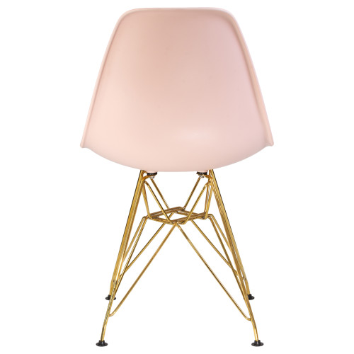 638APP-LMZL DSR, цвет сиденья светло-розовый (PK-02), цвет основания золото