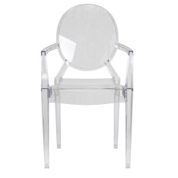 Стул обеденный DOBRIN LOUIS GHOST (цвет прозрачный)