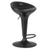 Стул барный DOBRIN BOMBA BLACK (чёрный)