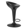 Стул барный DOBRIN BOMBA BLACK (чёрный)