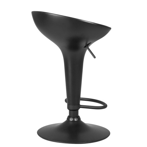Стул барный DOBRIN BOMBA BLACK (чёрный)