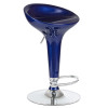 Стул барный DOBRIN BOMBA (синий металлик)
