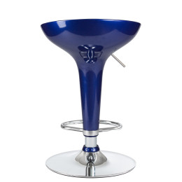 Стул барный DOBRIN BOMBA (синий металлик)