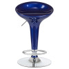 Стул барный DOBRIN BOMBA (синий металлик)