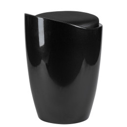 Табурет с местом для хранения LM-1100 (чёрный)