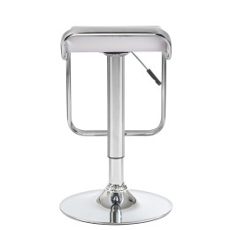 3021-LM CRACK, цвет сиденья белый, цвет основания хром