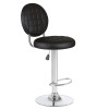 Стул барный DOBRIN MOLLY (чёрный)