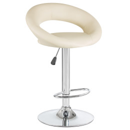 5001-LM MIRA, цвет сиденья кремовый, цвет основания хром