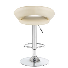 5001-LM MIRA, цвет сиденья кремовый, цвет основания хром