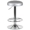 Табурет барный DOBRIN BRUNO (серебряный)