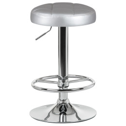 Табурет барный DOBRIN BRUNO (серебряный)