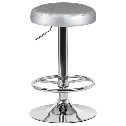 Табурет барный DOBRIN BRUNO (серебряный)