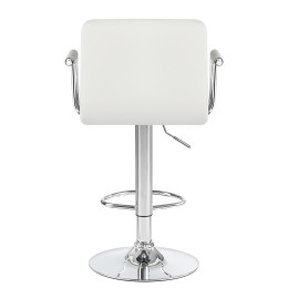 Стул барный DOBRIN KRUGER ARM (белый)