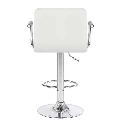 Стул барный DOBRIN KRUGER ARM (белый)