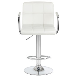 Стул барный DOBRIN KRUGER ARM (белый)