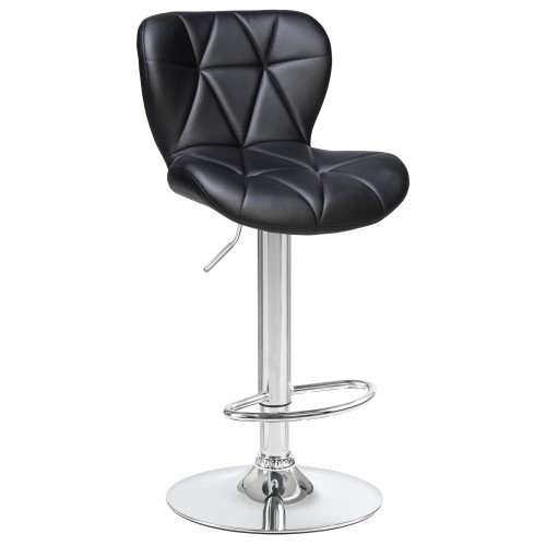 5022-LM BARNY, цвет сиденья черный, цвет основания хром