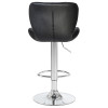 5022-LM BARNY, цвет сиденья черный, цвет основания хром