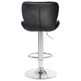 5022-LM BARNY, цвет сиденья черный, цвет основания хром